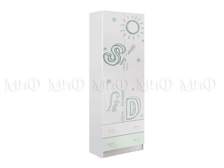 Шкаф Алфавит (Ш-800 мм х Г-402 мм x В-2200 мм)/Разные Цвета
