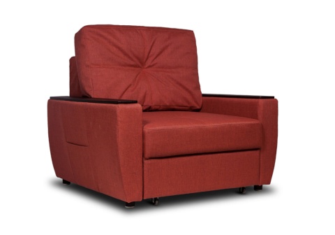 Кресло еврокнижка Дубай терракотовый