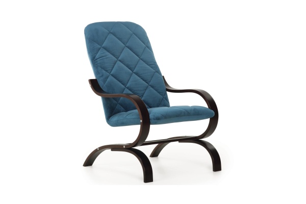 Кресло Лидер голубое