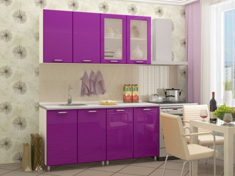 Кухонный Гарнитур Настя Глянец 1600 мм/Разные Цвета