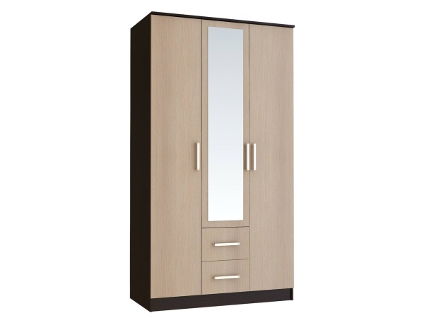 Шкаф 3-х Створчатый Фиджи (Ш-1200 х В-2016 х Г-520 мм)/Разные Цвета