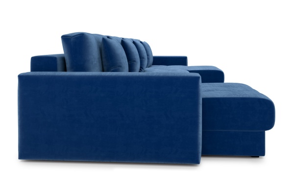 Диван п-образный тик-так Монарх М2О2 темно-синий