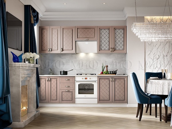 Кухонный Гарнитур Ирма МДФ 2400 мм/Разные Цвета