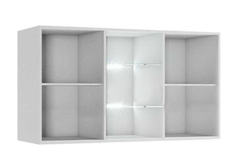 Тумба Флорис белый глянец / белый